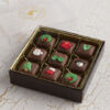 9 pc milk chocolate Holiday Chocolate Caramels