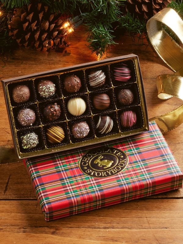 1 15pc Holiday Truffles Assortment Gift Box