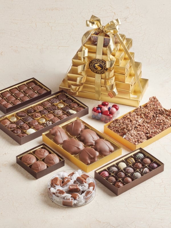 1 Executive Tower Deluxe with chocolates and candies