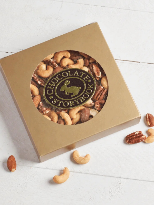1 Mixed Nuts Gift Box Gold