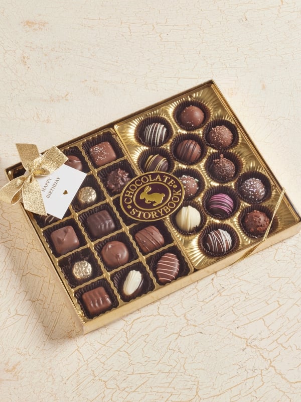 1 happy birthday best of both worlds chocolate gift box