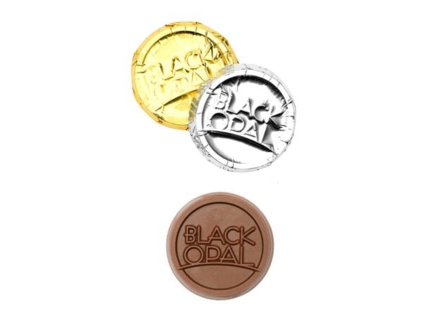 3 Foil Chocolate Coins