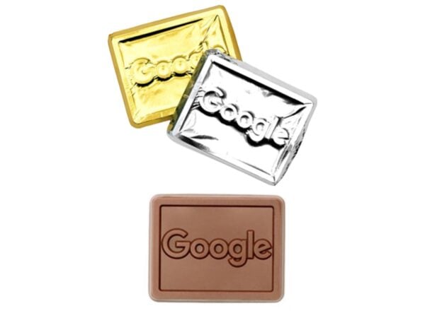 3 Foil Chocolate Rectangles