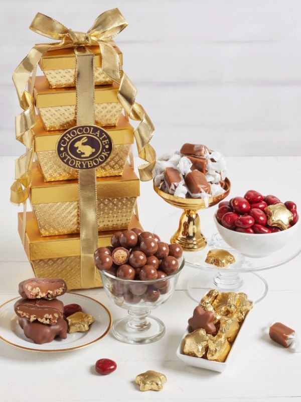 1 Ballotin Chocolate Tower Gold