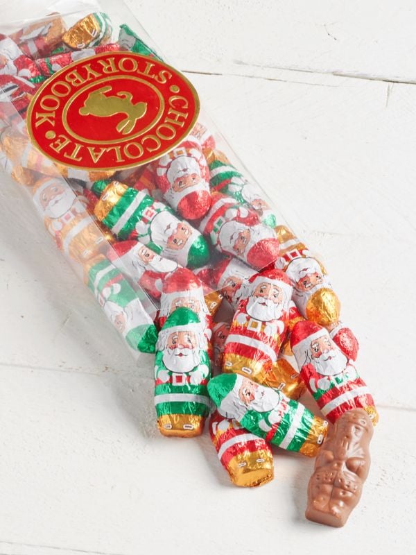 1 bag of Foiled Chocolate Santas