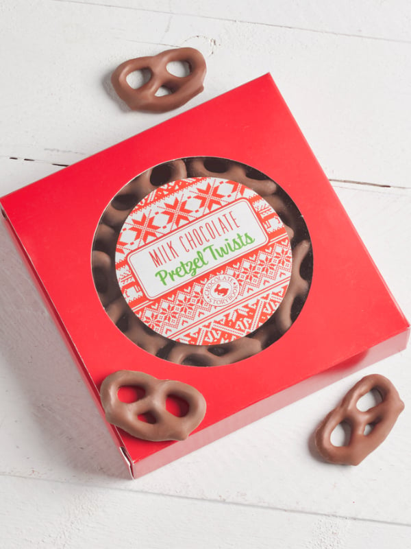 1 box of Holiday Milk Chocolate Animal Crackers Gift Box