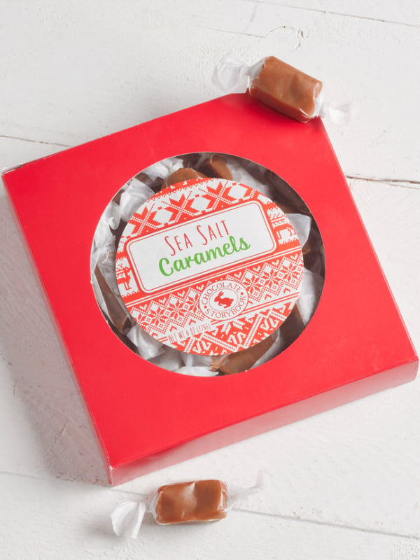 1 box of Holiday Sea Salt Caramels Gift Box