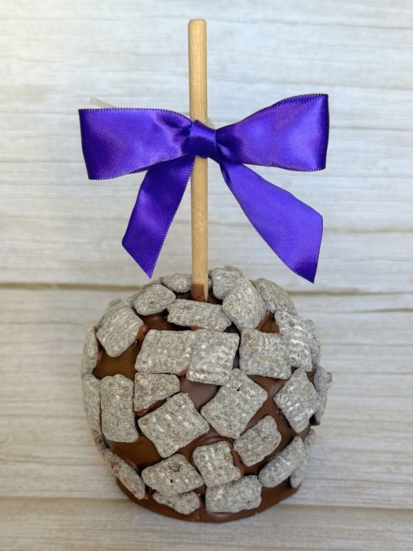 1 Puppy Chow Chocolate Caramel Apple