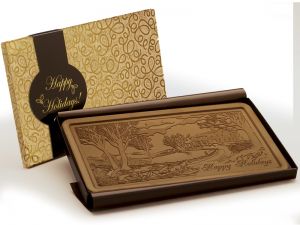 large Belgian chocolate bar