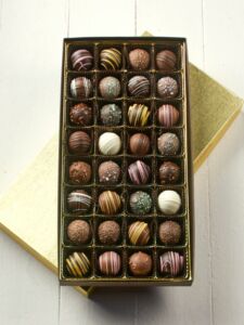 32 pc Truffles Assortment Gift Box opened
