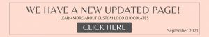 new custom logo chocolate
