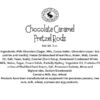 Chocolate Caramel Pretzel Rods Ingredient Label
