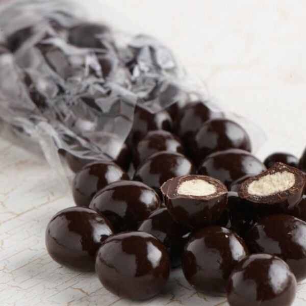 Dark Chocolate Malted Milk Balls