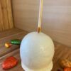 White Chocolate Caramel Apple Coated in Cinnamon