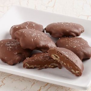 5 milk chocolate sea salt pecan turtles