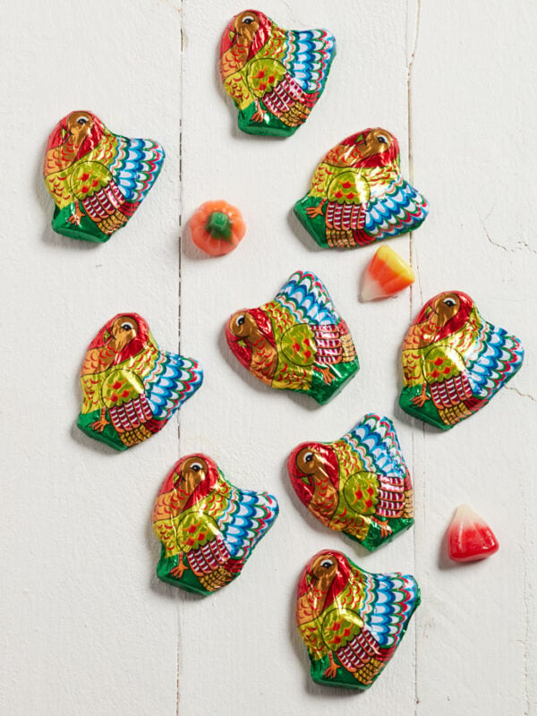 Mini Turkeys in Milk Chocolate