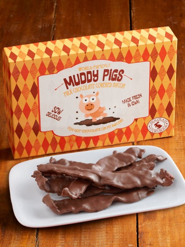 Muddy Pigs Chocolate Covered Bacon