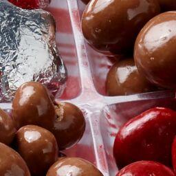 National Candy Month tray of chocolates