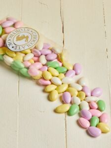 bag of Pastel Jordan Almonds