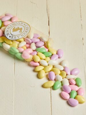 bag of Pastel Jordan Almonds