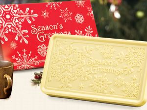 large logo chocolate bar