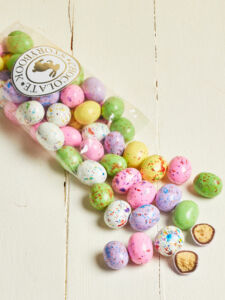 1 lb. cello bag of easter Speckled Malted Eggs