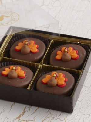 Thanksgiving Chocolate Cookies
