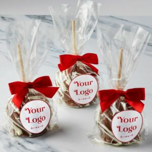 3 logo chocolate apples