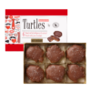 Valentine Chocolate Pecan Turtles with Himalayan Pink Sea Salt