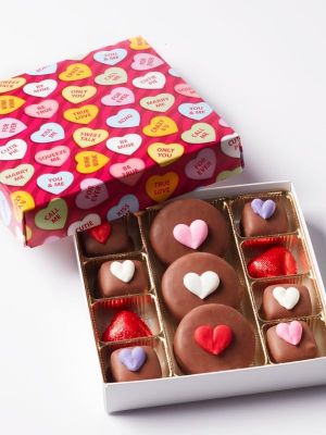 Chocolate Binge Box with chocolate caramels and oreos