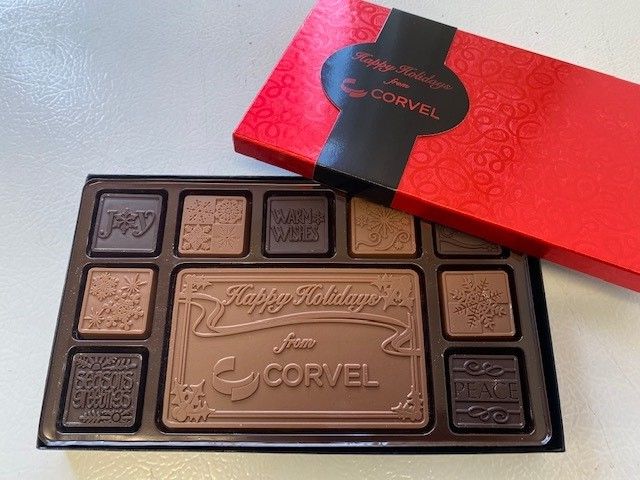 corvel logo choco